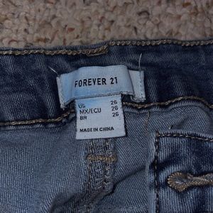 Forever 21 skinny jeans